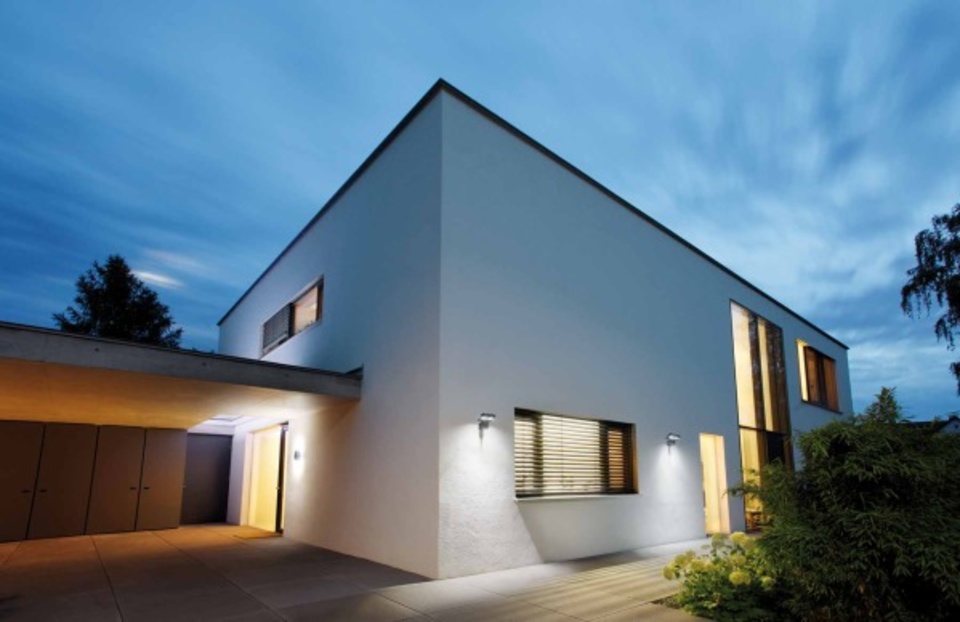 Aussenbeleuchtung bei MKS GmbH, Katzer & Kramer in Hof